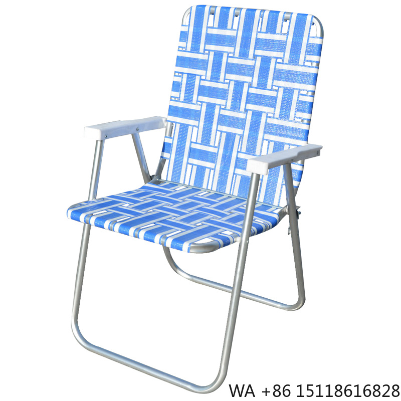 Outdoor Furniture - Folding Patio Lawn Webbed Chairs Beach