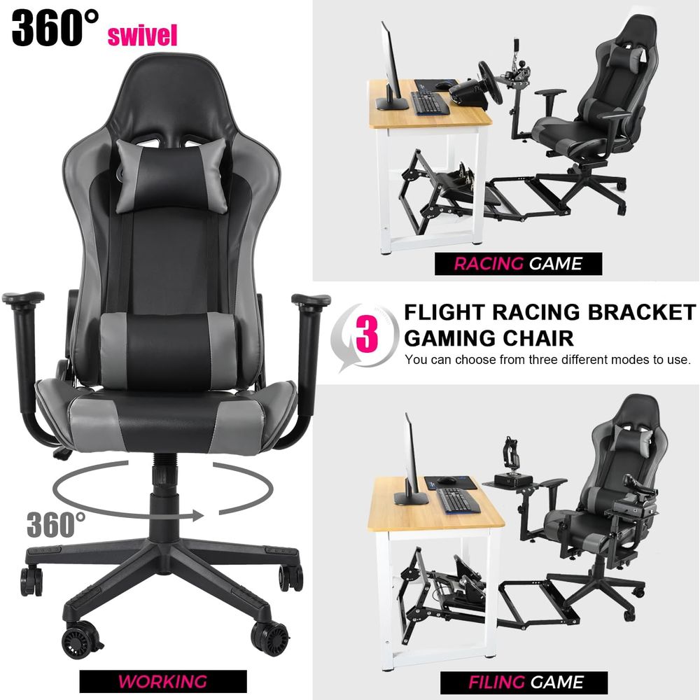 High-Back Reclining Gaming Cha - Chairs ulasan dan harga