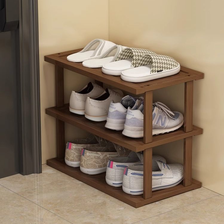 Tea Color Entryway Shoe Rack,  - Shoe Rack Cabinet Narrow Entryway ulasan dan harga