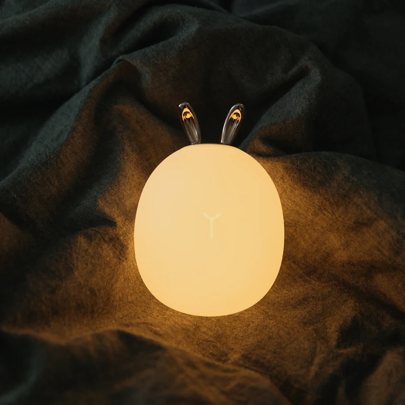 Led Carton Deer Rabbit Silicon - Floating Nightstand With Led Light ulasan dan harga