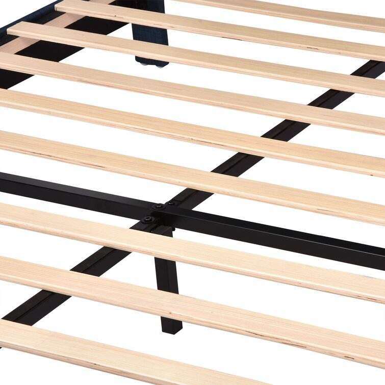 Modern  Double Bed Frame with  - King Size Bed Frame With Storage Drawers ulasan dan harga