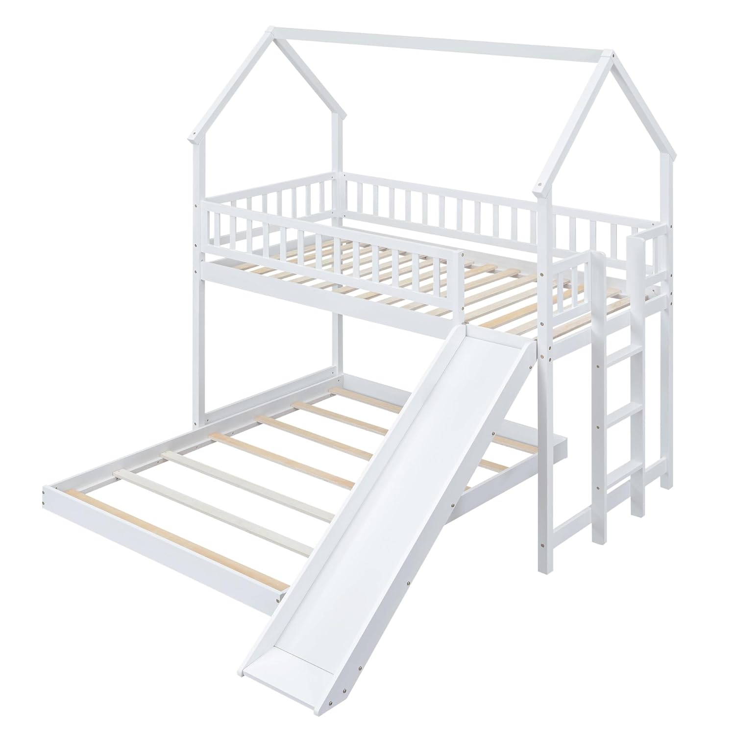House Bunk Bed with Stairs and - Bunk Bed With Stairs And Slide ulasan dan harga