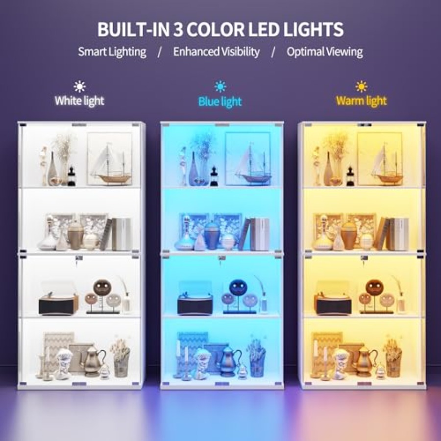 66 Glass Display Cabinet for C - Storage ulasan dan harga