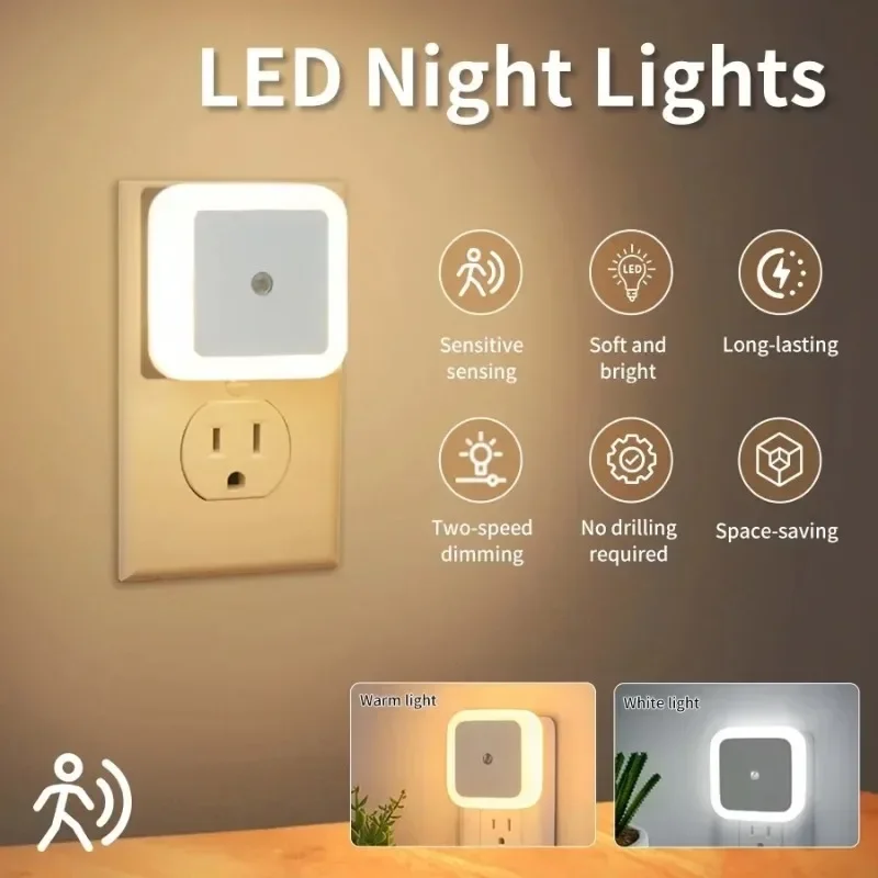 1/6PCS Wireless LED Night Ligh - Floating Nightstand With Led Light ulasan dan harga