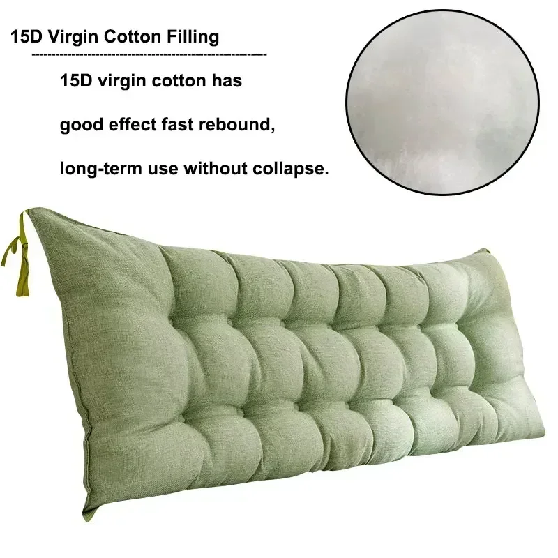 1PC Sofa Long Cushion Headboar - Headboard Cushion Backrest Tatami ulasan dan harga