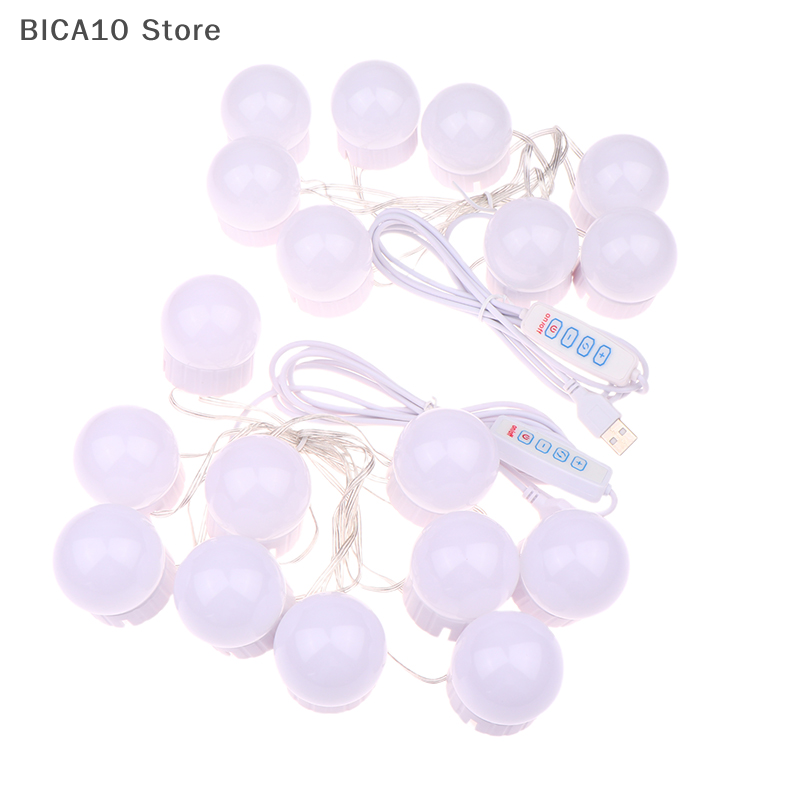 LED Detachable Bulbs Makeup Mi - Dressing Table Vanity With Lighted Mirror ulasan dan harga