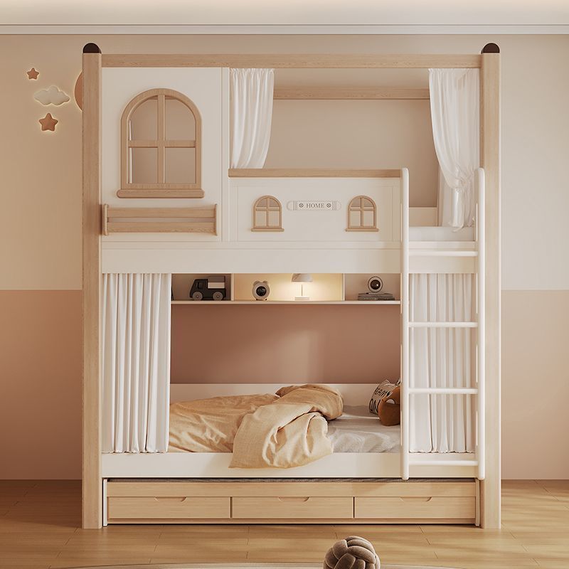 Children's Bunk Bed with Slide - Bunk Bed With Stairs And Slide ulasan dan harga