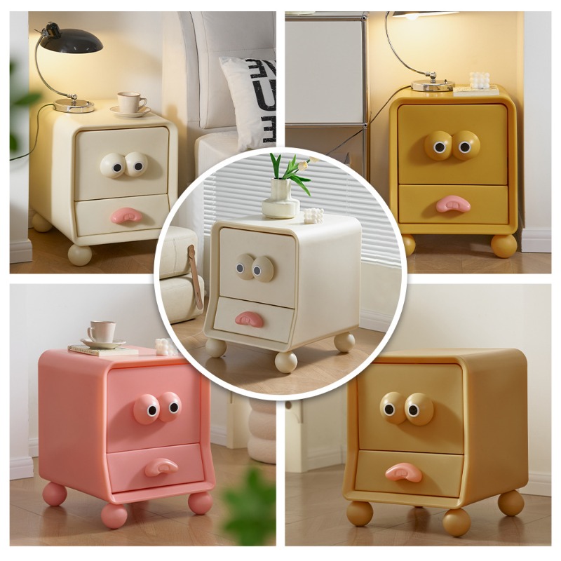 Bedside table creative cute ca - Tables ulasan dan harga