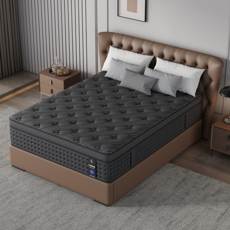 12/14inch Memory Foam Hybrid M - Memory Foam Mattress In A Box Queen ulasan dan harga