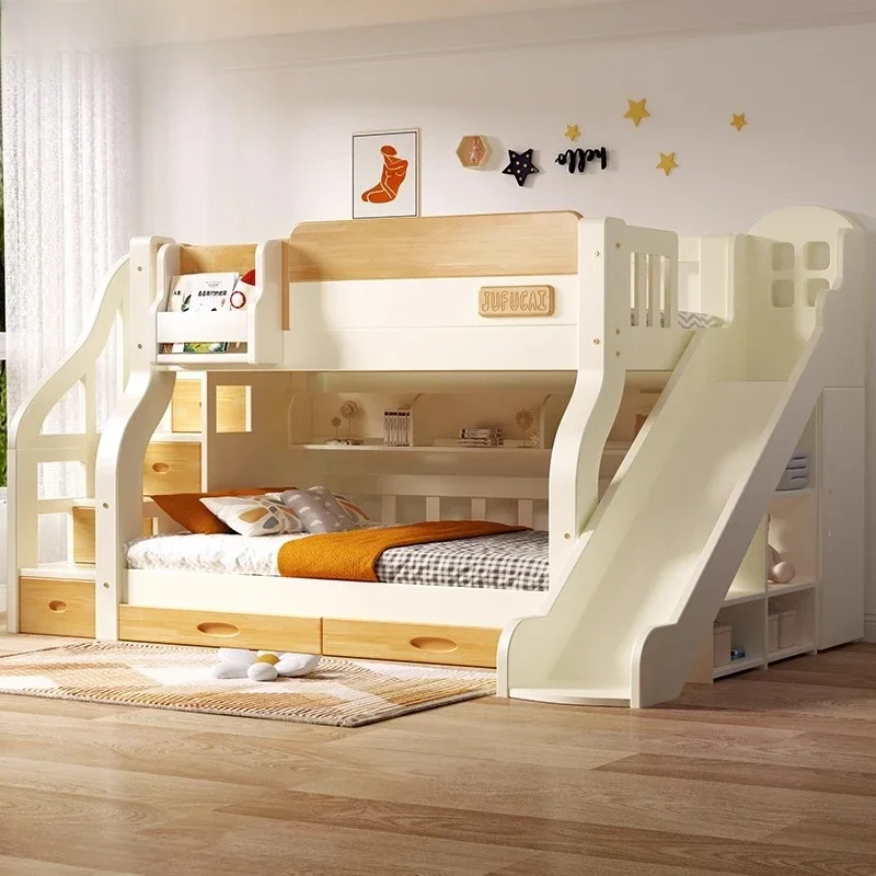 Loft Double Bed With Stairs Fr - King Size Bed Frame With Storage Drawers ulasan dan harga