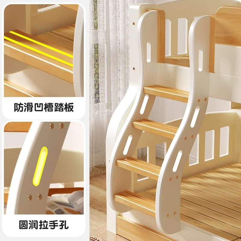 Loft Double Bed With Stairs Fr - King Size Bed Frame With Storage Drawers ulasan dan harga