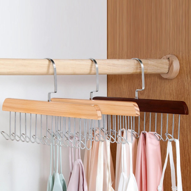 Solid Wood Eight-hook Hanger M - Bedroom Furniture ulasan dan harga