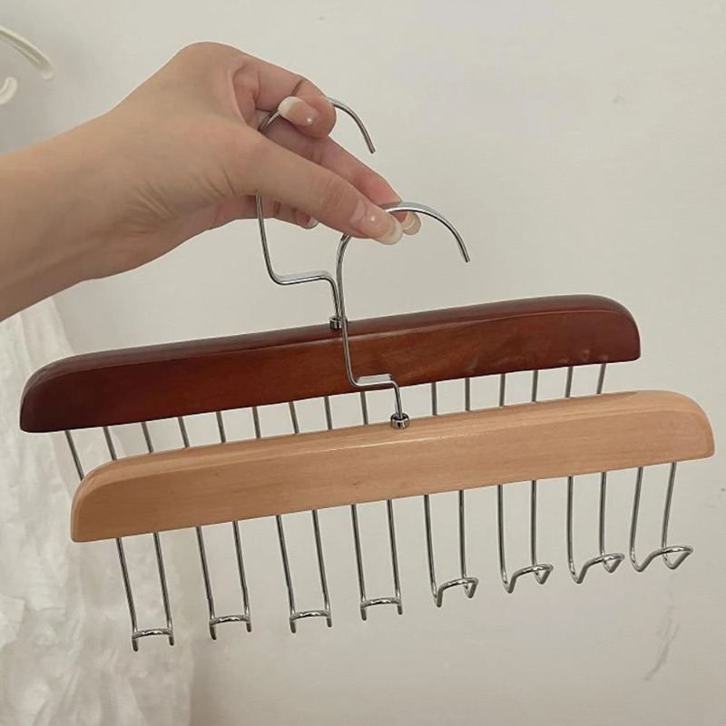Solid Wood Eight-hook Hanger M - Bedroom Furniture ulasan dan harga