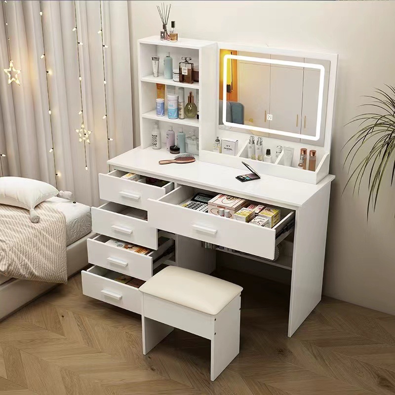 Dressing Table Makeup Vanity D - Dressing Table Vanity With Lighted Mirror ulasan dan harga