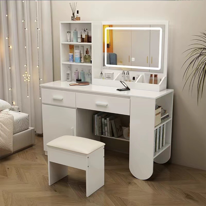 Dressing Table Makeup Vanity D - Dressing Table Vanity With Lighted Mirror ulasan dan harga