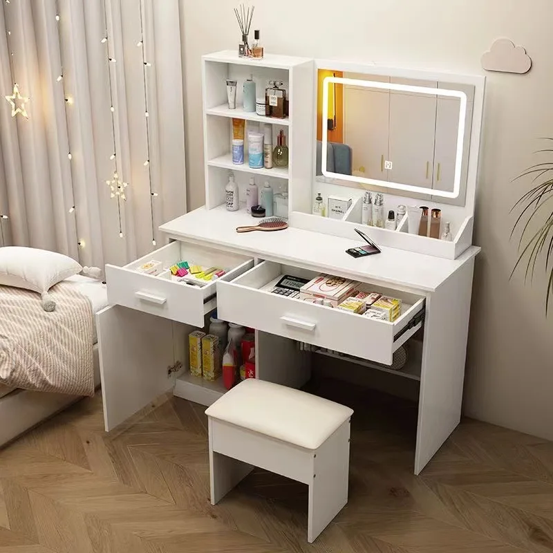 Dressing Table Makeup Vanity D - Dressing Table Vanity With Lighted Mirror ulasan dan harga