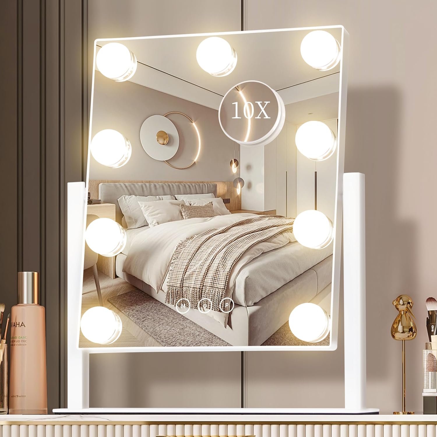 Vanity Mirror Lights Hollywood - Dressing Table Vanity With Lighted Mirror ulasan dan harga