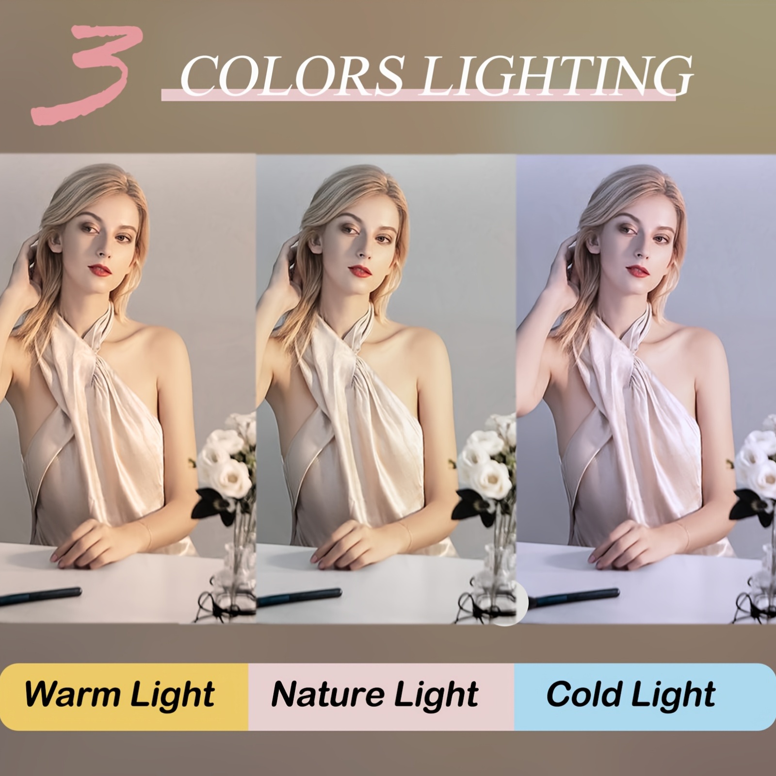 Vanity Mirror Lights Hollywood - Dressing Table Vanity With Lighted Mirror ulasan dan harga