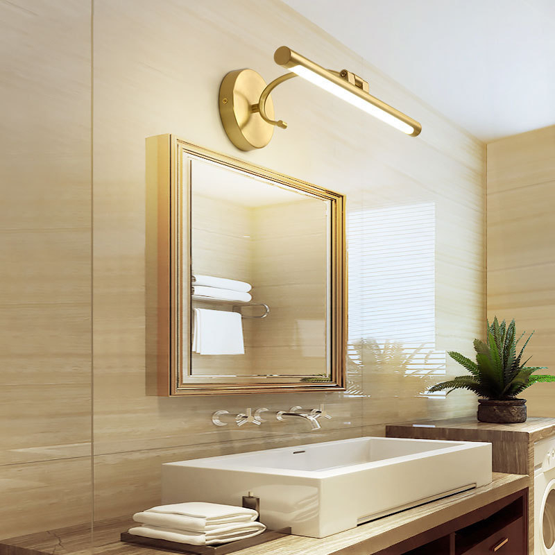 All-copper Bathroom Vanity Mir - Dressing Table Vanity With Lighted Mirror ulasan dan harga