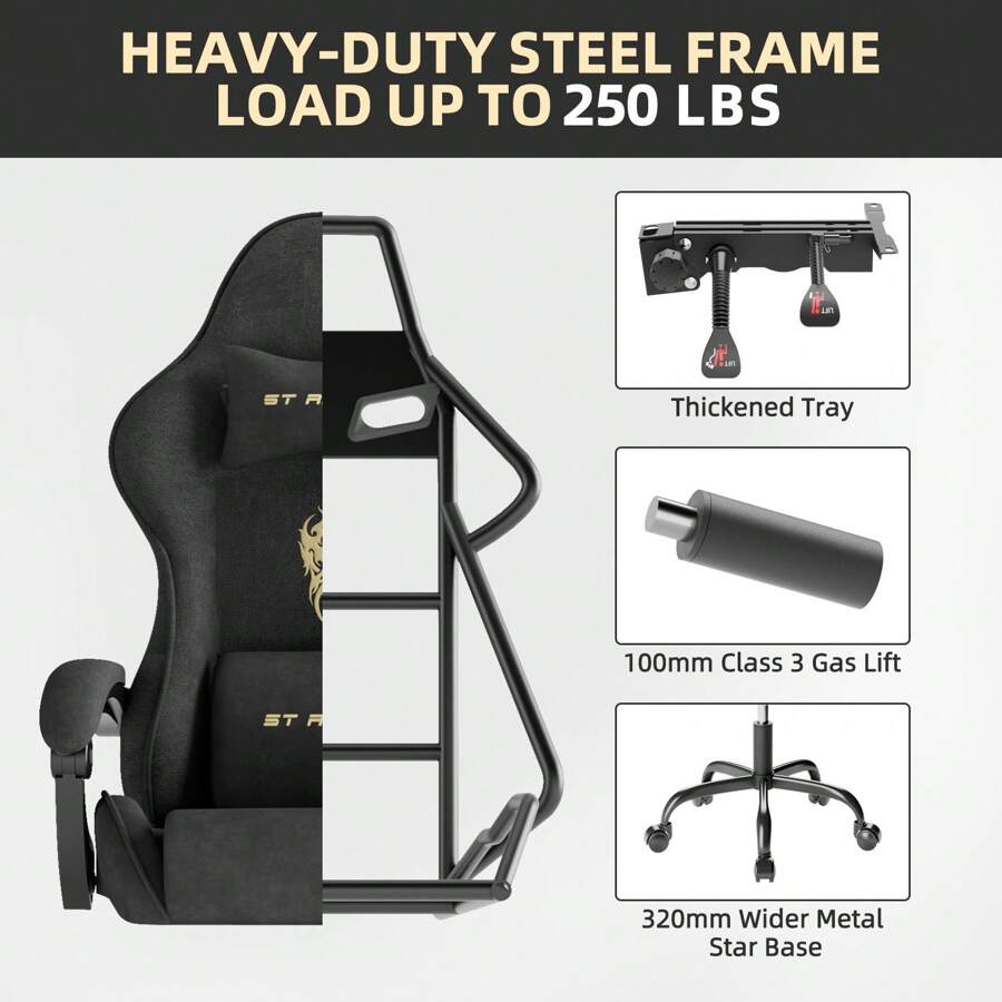 High Back Gaming Chair, Ergono - Sofas ulasan dan harga