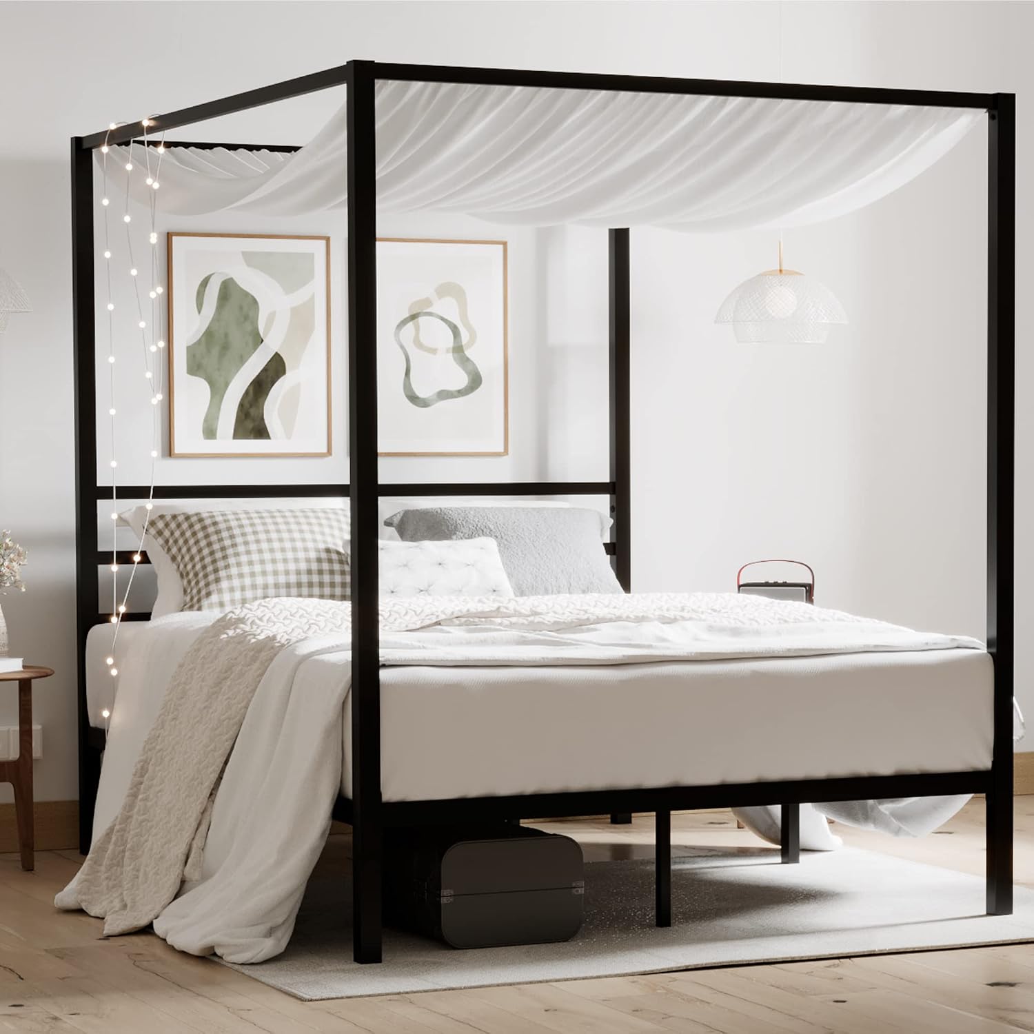 Metal Canopy Bed Frame Queen S - Canopy Bed Frame Metal Queen ulasan dan harga