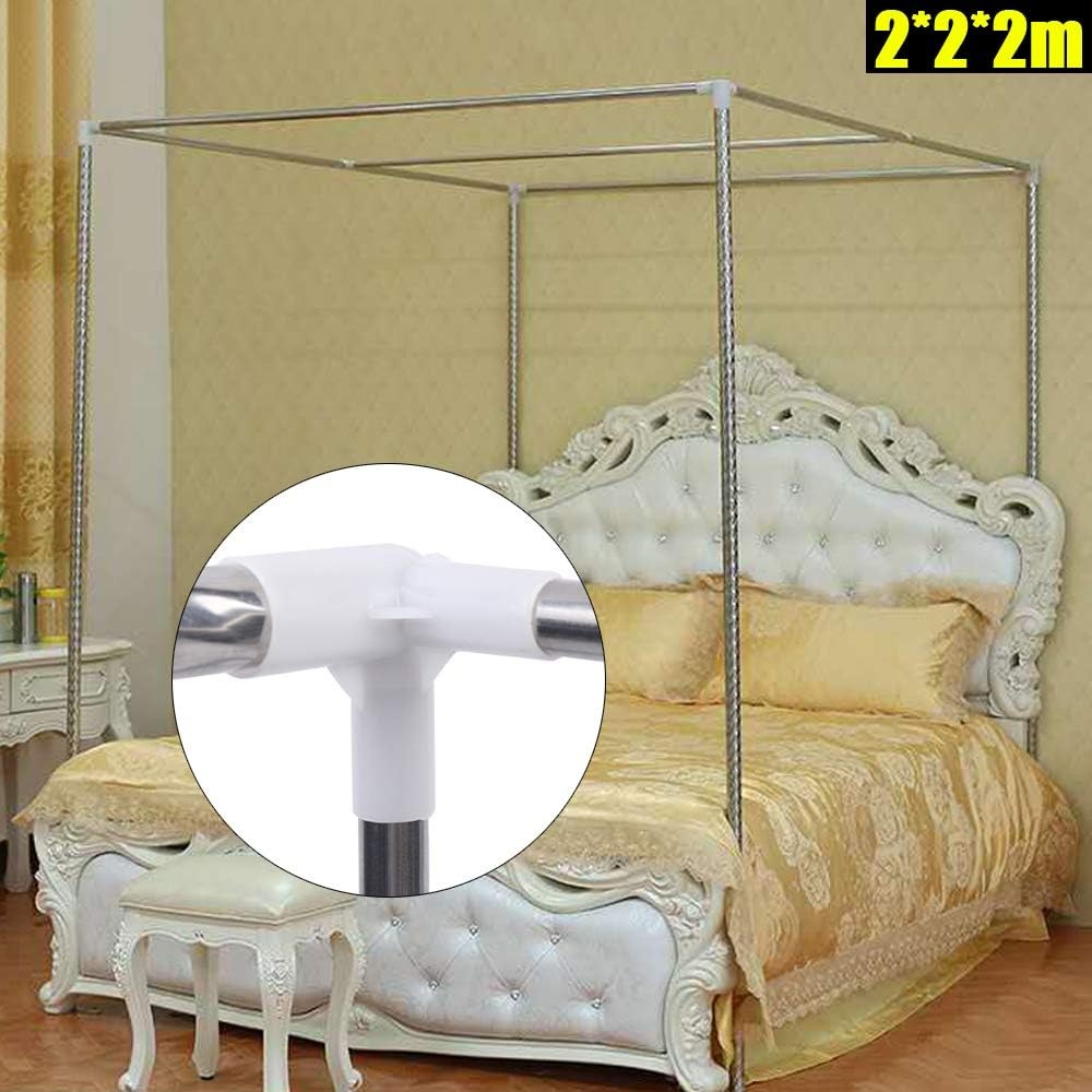 Stainless Steel Canopy Bed Fra - Canopy Bed Frame Metal Queen ulasan dan harga