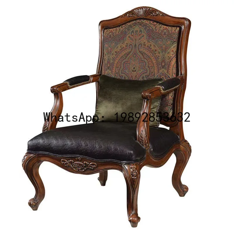 H5.15  all-solid wood sofa lea - Sofas ulasan dan harga