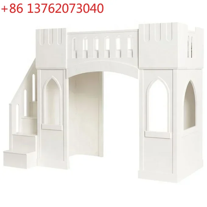 Factory Supply Modern Wooden K - Bunk Bed With Stairs And Slide ulasan dan harga