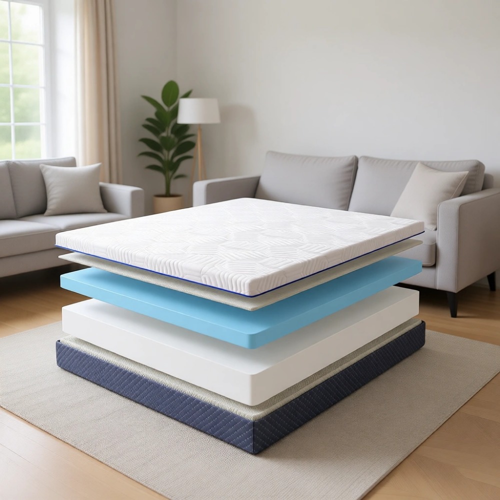 14 Inch Queen Size Gel Memory  - Memory Foam Mattress In A Box Queen ulasan dan harga