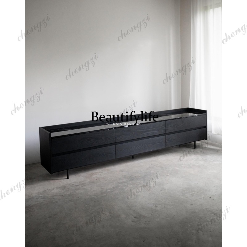 N178 Designer Marble TV Cabine - Storage ulasan dan harga