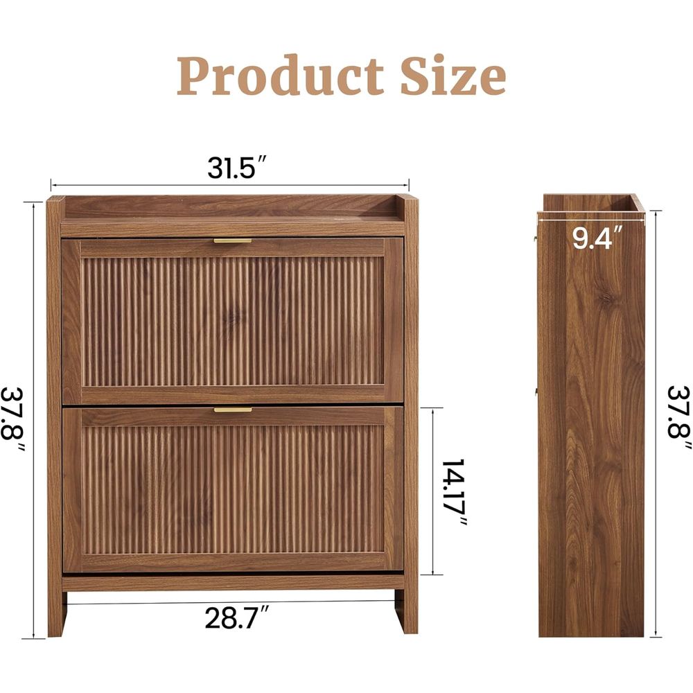 Narrow Standing Wood Shoe Rack - Shoe Rack Cabinet Narrow Entryway ulasan dan harga
